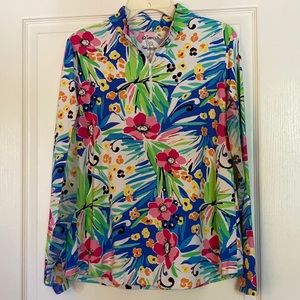 IBKUL 1/4 Zip UV Top